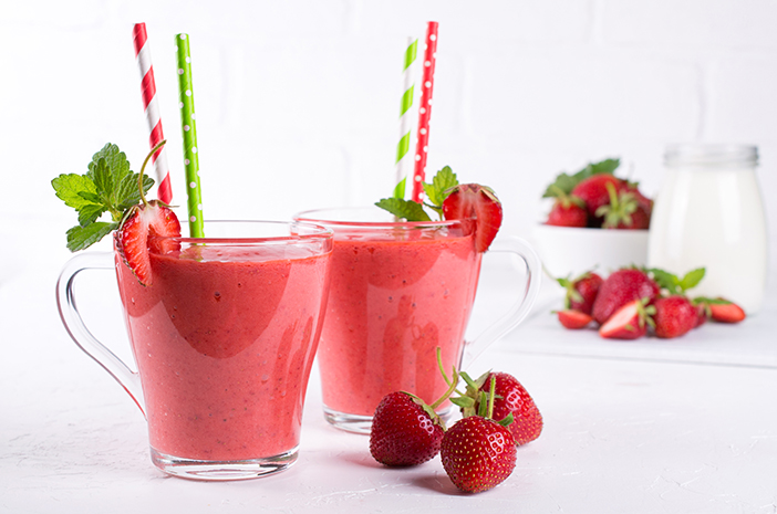 Jus Strawberry Pempek Candy